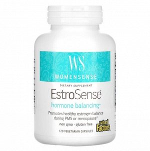 WomenSense, EstroSense, гормональный баланс, 120 вегетарианских капсул