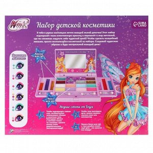 Детская косметика «Ты самая красивая» WINX, в наборе 8 теней, 11 блесков для век