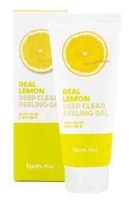 Пилинг гелья для глубоко очищения с экстрактом лимона  Lemon Peeling gel