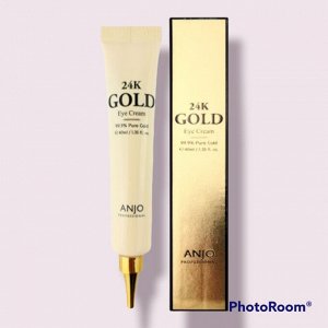 ANJO Professional Крем для век с биозолотом, 24K Gold eye cream40 мл