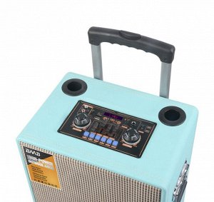Портативная колонка с микрофоном ( 2 шт.)  Portable Sound System  B-V12