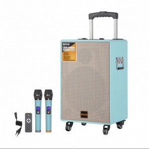 Портативная колонка с микрофоном ( 2 шт.)  Portable Sound System  B-V12