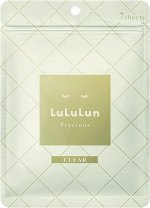 LULULUN Precious Clear - недельный курс масок для осветления возрастной кожи