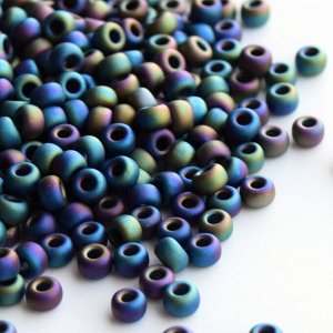 Бисер Миюки круглый 15/0 RR-0401FR Matted Multi Iris