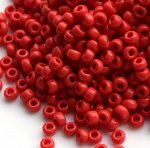 Бисер Миюки круглый 11/0 RR-0408 Opaque Dark Red