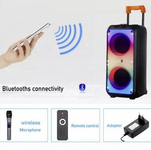 Портативная колонка с микрофоном Bocina Para Celular  NDR-1095