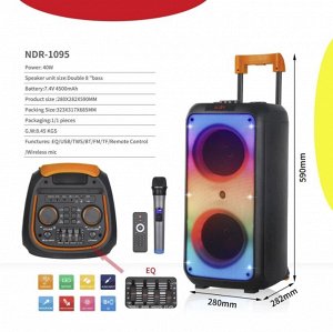 Портативная колонка с микрофоном Bocina Para Celular  NDR-1095
