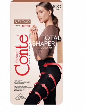 Velour Active 100 колготки (Conte)  плотные матовые колготки