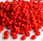 Бисер Миюки круглый 11/0 RR-0407 Opaque vermilion red