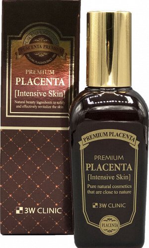 3W Интенсивный премиум тоник с плацентой "Premium Placenta intensive skin",145 мл., 1*50шт