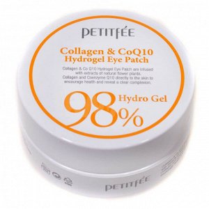 Гидрогелевые патчи с коллагеном Petitfee Collagen&CoQ10 Hydrogel Eye Patch