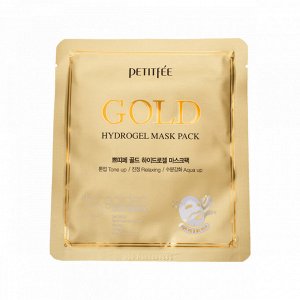 Гидрогелевая маска для лица с золотом Gold Hydrogel Mask Pack