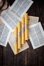 Медовые свечи с травами