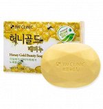 3WClinik Мыло Мед, Honey gold beaty soap,120гр