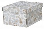 Коробка для хранения ИКЕА СМЕКА, 403.944.63, 32х26х17 см, серый