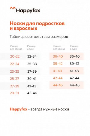 Набор носков 6 пар Happy Fox