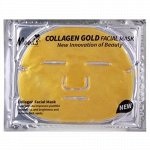 Гидрогелевая маска с коллагеном и золотом Moods Collagen Gold Facial Mask