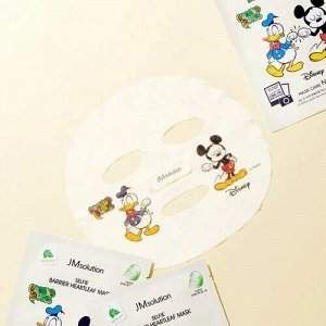 Успокаивающая тканевая маска с экстрактом хауттюйнии JMSolution Disney Collection Selfie Barrier Heartleaf Mask