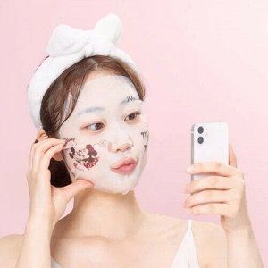 Освежающая тканевая маска с шиповником JMsolution Disney Collection Selfie Vital Rosehip Mask 30 мл