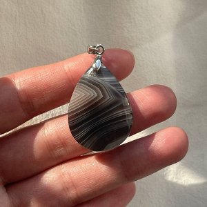 Кулон из ботсванский Агата