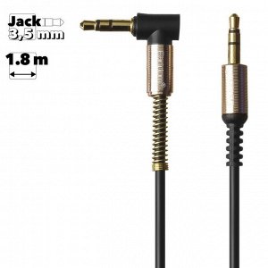 Аудио-кабель Earldom AUX23, AUX, 1,8 м, Черный