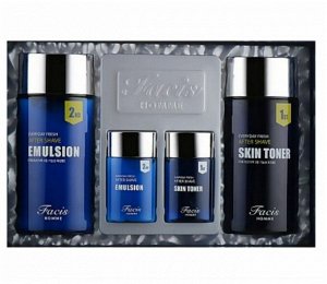 Jigott/ Подарочный набор для мужчин увлажняющий FACIS HOMME EVERYDAY FRESH SKIN CARE 2SET JIGOTT (тонер, эмульсия) 1/20