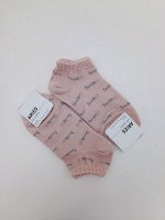 Носки женские, укороченные, РОЗОВЫЕ. ARIES.. Ю.Корея.