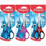 Ножницы детские Maped &quot;Essentials Soft&quot; 13см, ассорти, европодвес