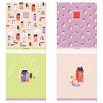 Тетрадь 40л., А5, клетка ArtSpace &quot;Рисунки. House&quot;, эконом