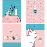 Тетрадь 40л., А5, клетка BG &quot;Rabbit&quot;, эконом