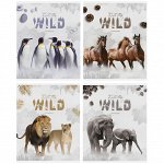 Тетрадь 48л., А5, клетка ArtSpace &quot;Животные. Into the wild&quot;, суперэконом