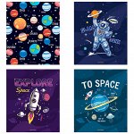 Тетрадь 48л., А5, клетка ArtSpace &quot;Космос. Space missione&quot;
