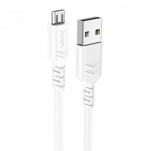 Кабель USB - micro USB Hoco X62  100см 2,4A  (white)