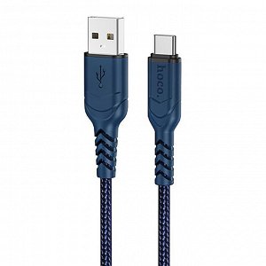 Кабель USB - Type-C Hoco X59 Victory  100см 3A  (blue)