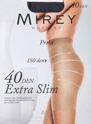 Корректирующие колготки утягивающие EXTRA SLIM 40 ден + Специальные утягивающие шортики 150 ден (слегка поврежденная картонная упаковка)