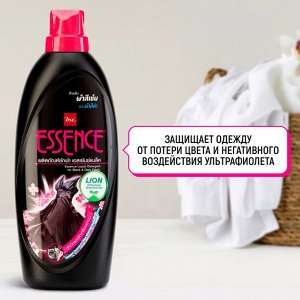 LION "Essence" Гель для стирки суперконцентрат  900мл "Для черного белья" (Black & Dark) /12шт/ Таиланд
