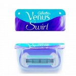 Gillette Venus Swirl, сменные кассеты, 1шт