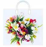 Пакет полиэтиленовый с ручками  Весенний вальс 38*34см