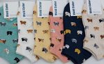 Носки короткие женские Кошки
