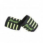 Бинты кистей FitRule черно-зеленый (medium) 50 см
