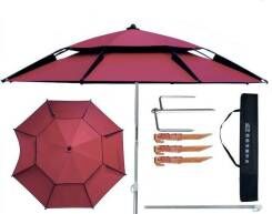 Зонт пляжный диаметр 2.4м (наклоняется)