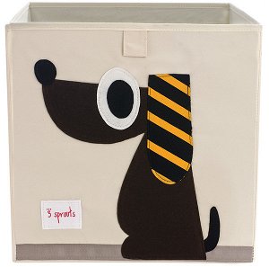 Коробка для хранения 3 Sprouts Коричневая собачка (Brown Dog SPR401).