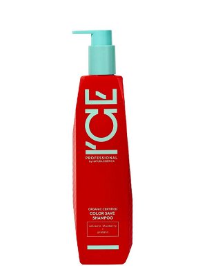 Айс, Натура Сиберика, Color save organic shampoo, Шампунь для окрашенных волос, 300 мл, ICE Professional by Natura Siberica