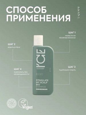 Айс Натура Сиберика Укрепляющий шампунь для стимуляции роста волос 250 мл ICE Professional by Natura Siberica