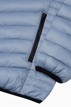 Куртка OMBRE C528-jasnoniebieska