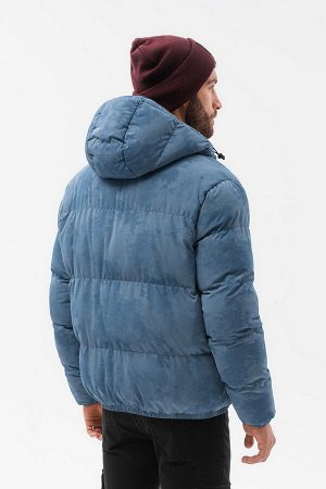Куртка OMBRE C529-niebieska