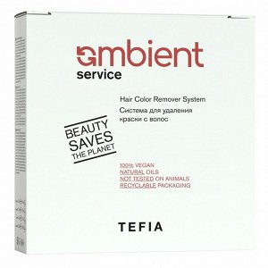 TEFIA  Ambient Система для удаления краски с волос / Hair Color Remover System, 120 мл x 3 + 60 г
