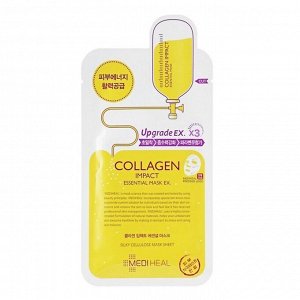 Mediheal Антивозрастная увлажняющая тканевая маска с коллагеном / Collagen Impact Essential Mask EX, 35 мл