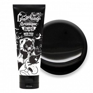 Elizavecca Плёночная маска для лица с древесным углём / Hell-Pore Longolongo Gronique Black Mask Pack, 100 мл