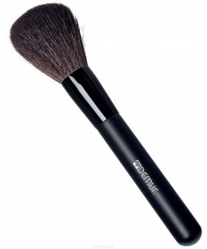 Dewal Профессиональная макияжная кисть для пудры BR-511, 17,5 см, черный